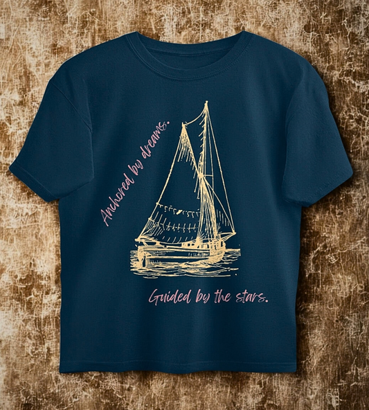 Anchored by dreams, Guided by the stars